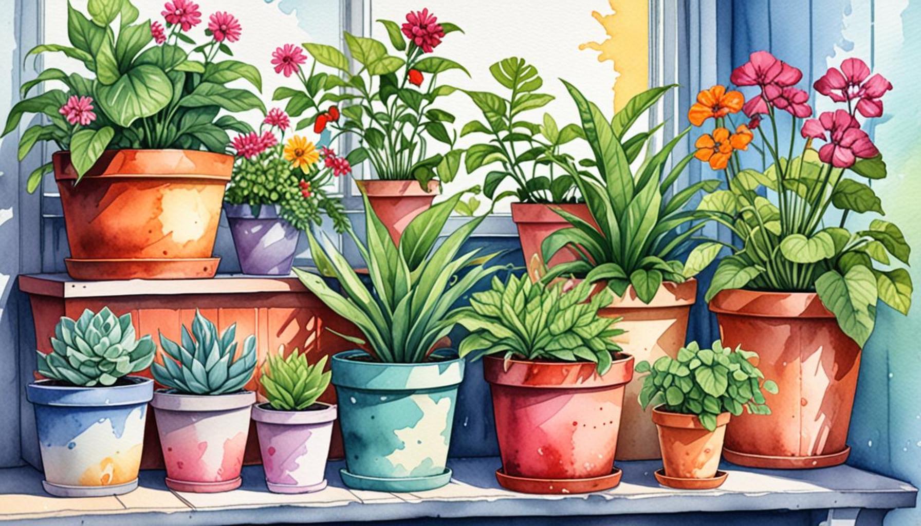 The Best Plants for Beginner Container Gardening