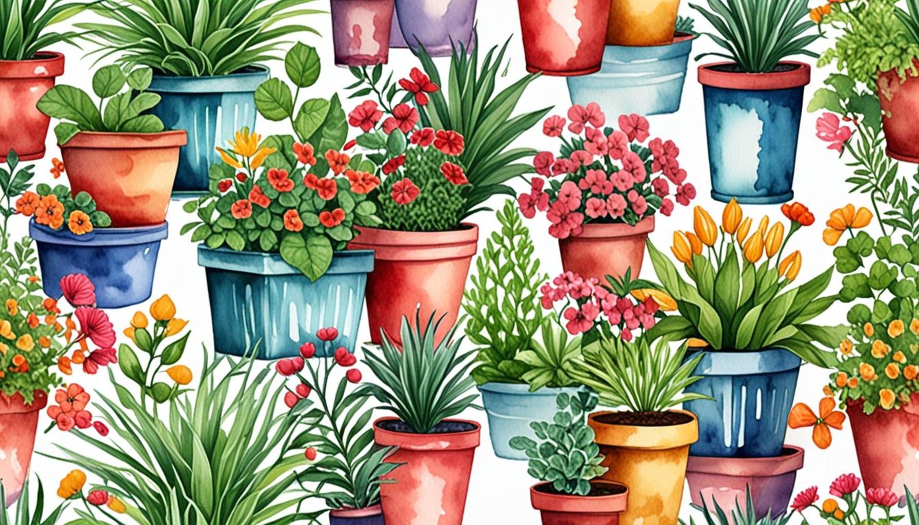 How to Combine Different Plants in Container Gardens for an Attractive Visual Effect