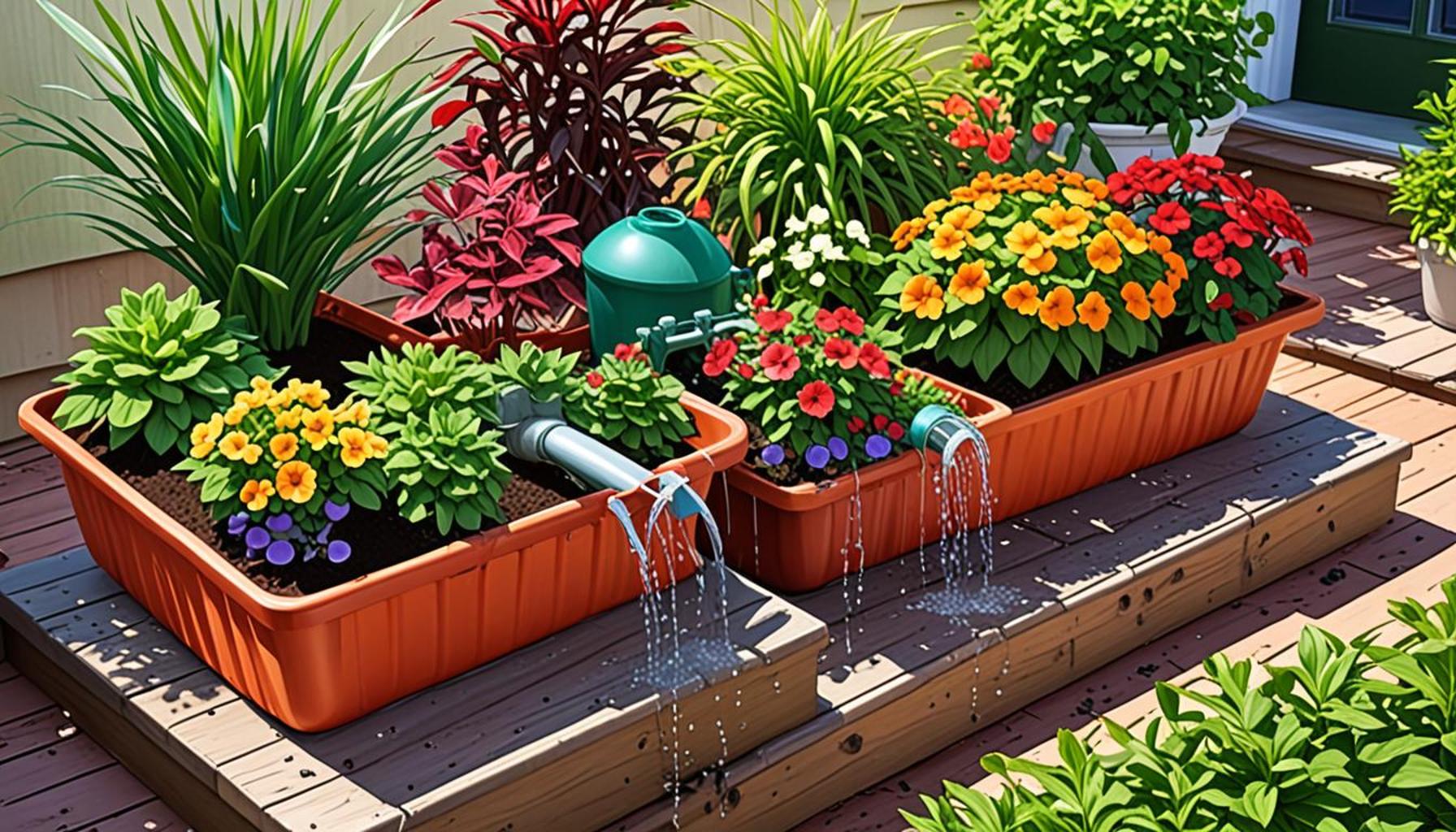 Efficient Irrigation Techniques for Container Gardens
