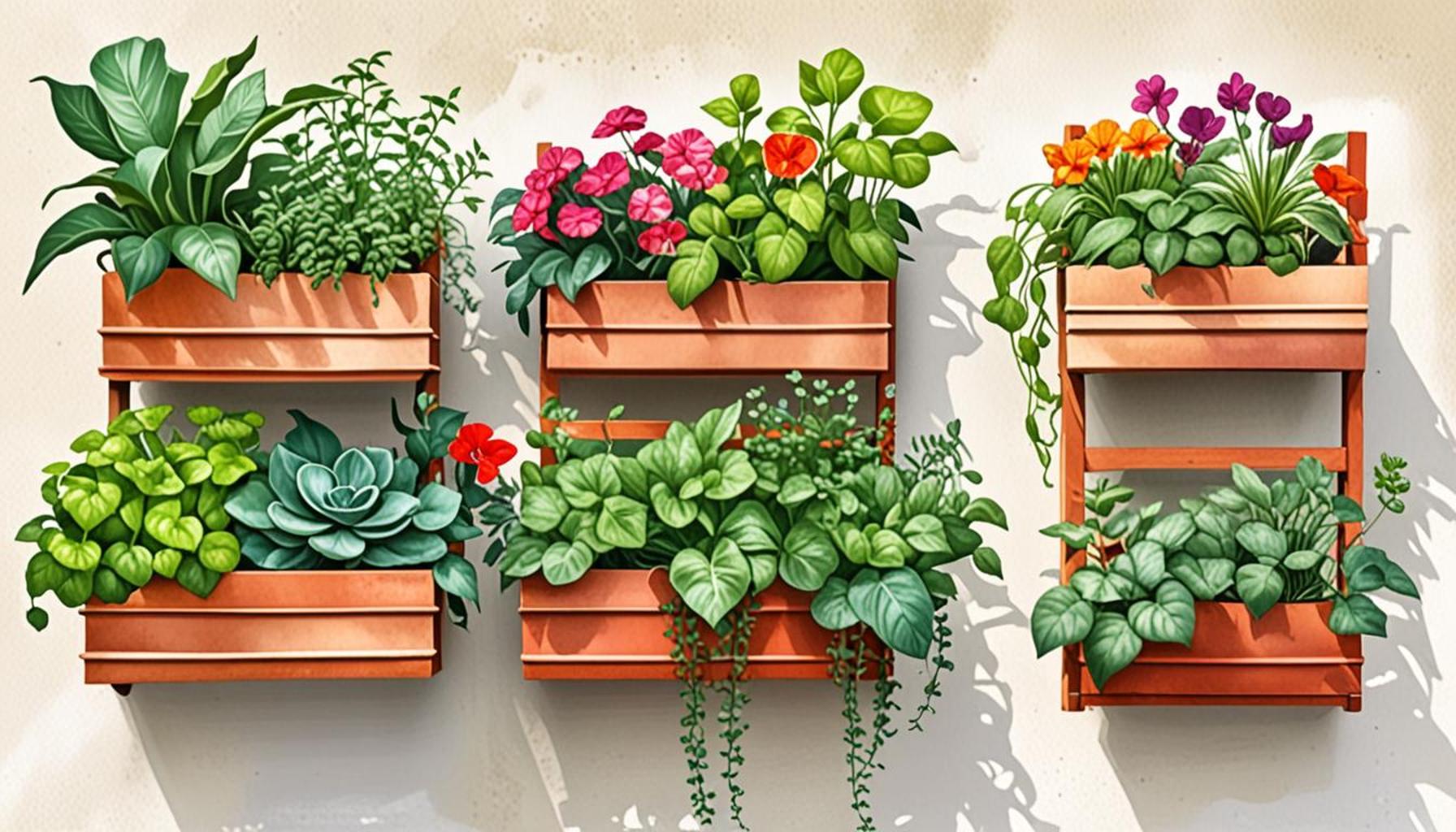 How to Create a Vertical Garden at Home: Practical Tips for Growing Plants in Small Spaces