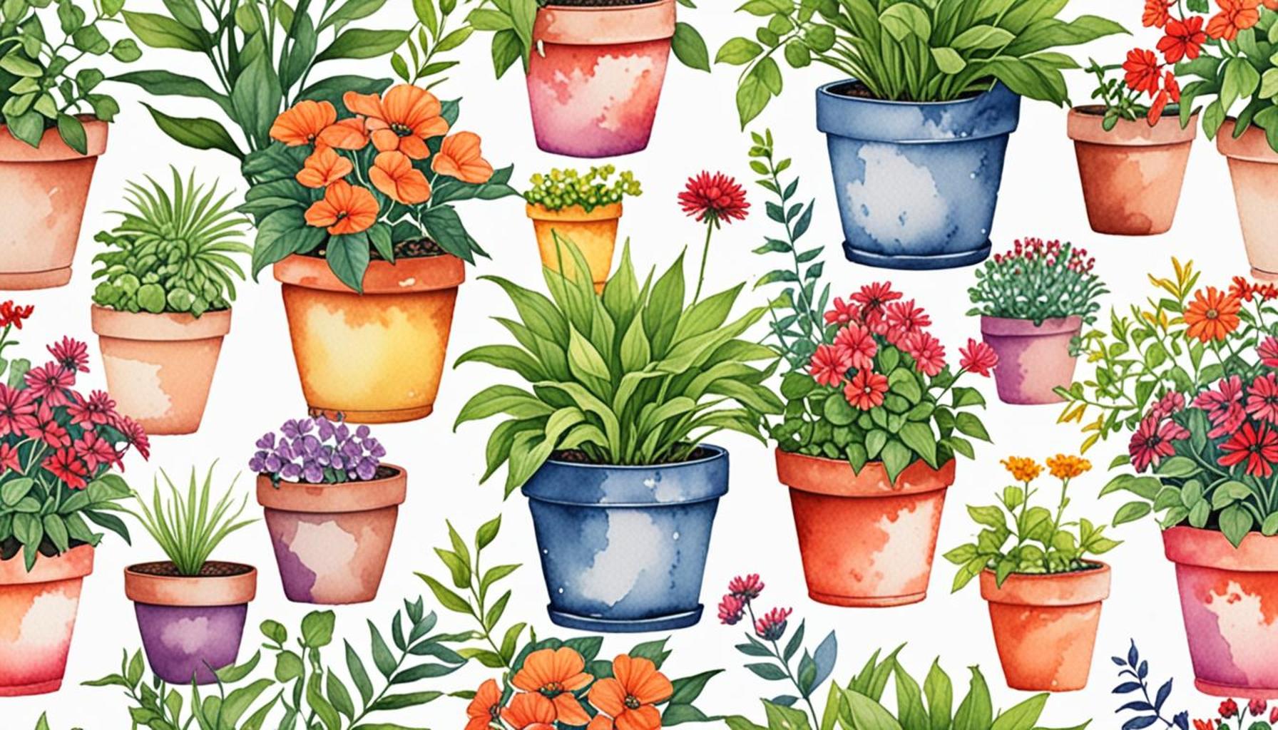 How to Combine Potted Plants: Harmonizing Colors and Textures in Your Garden