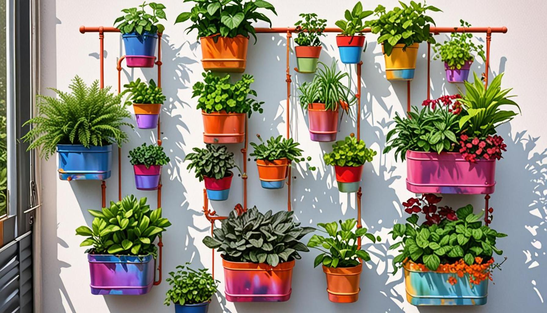 Creating a Vertical Garden in Containers: Creative Ideas for Small Spaces