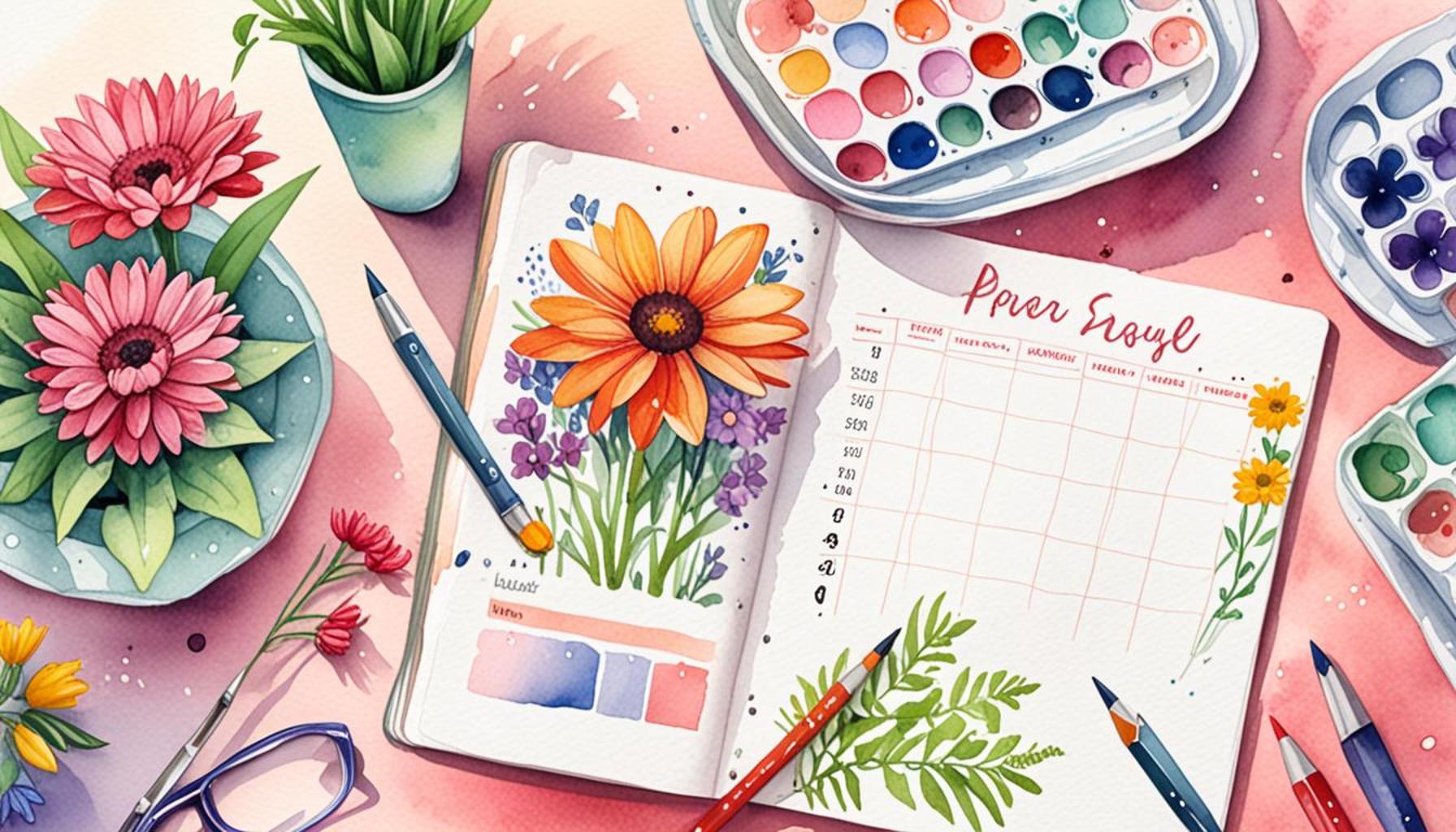 How to Create a Care Schedule for Your Flowers: Organization for Beginners