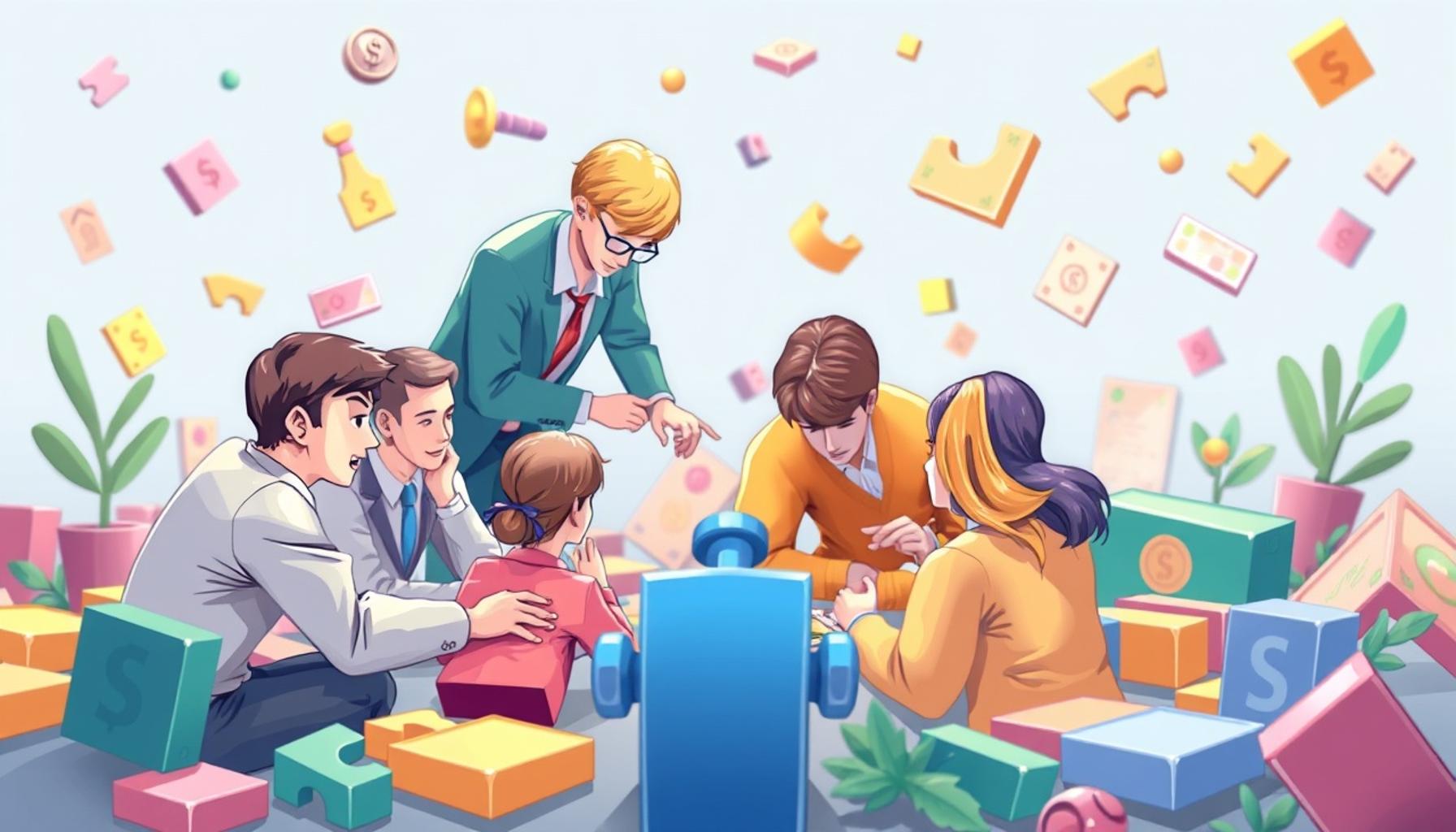 Collaborative Problem Solving in Puzzle Games: Fostering Teamwork and Communication Skills