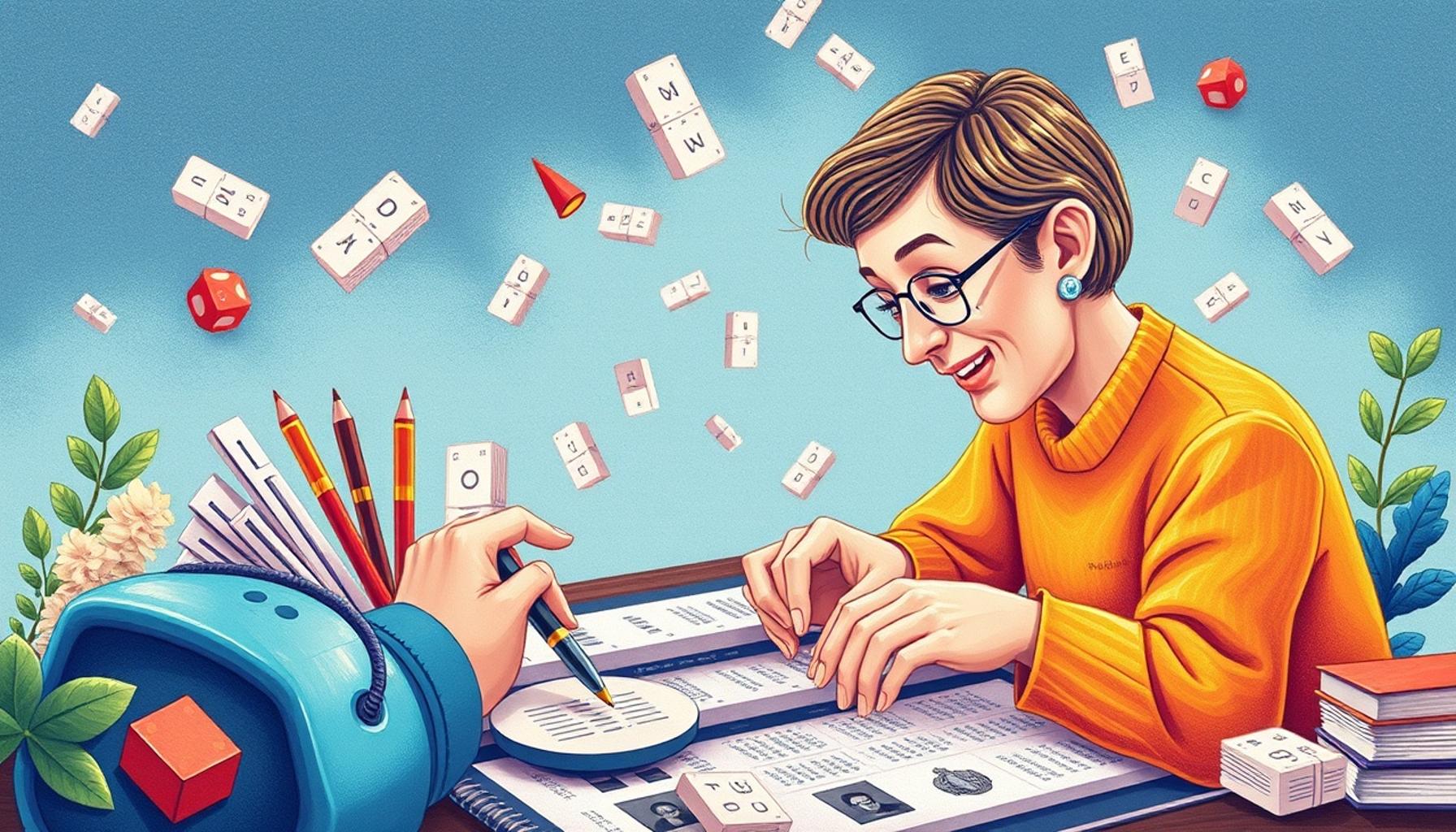 Enhancing Memory through Crossword Puzzles